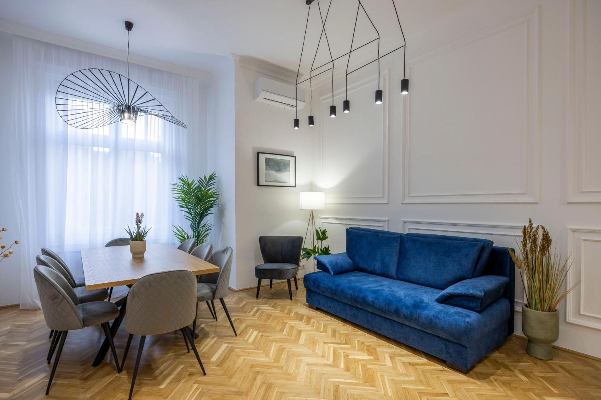 Luxurious Central 4Bedrm 3Bathrm Residence W/ Balcony Budapest Eksteriør billede
