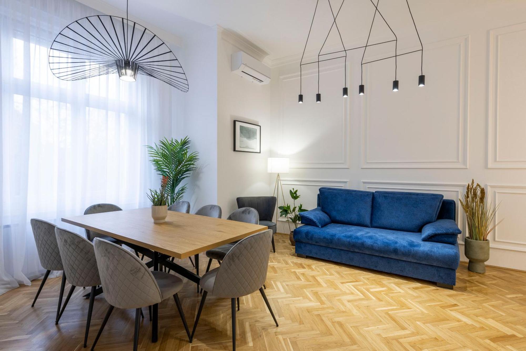 Luxurious Central 4Bedrm 3Bathrm Residence W/ Balcony Budapest Eksteriør billede